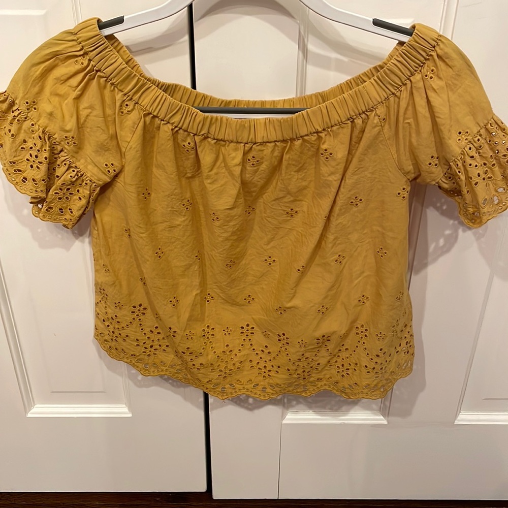 Off the shoulder top